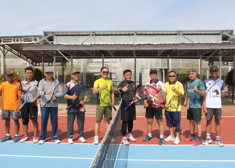 Tingkatkan Kebugaran, Lapas dan Bapas Bengkulu Adakan Tenis Persahabatan 46 Lapas Bengkulu, Bapas Bengkulu, Tenis Bersama, Sinergi UPT Pemasyarakatan, Pembinaan Pegawai, Kemen Imipas, Kebugaran Pegawai, Olahraga Lapas, Kolaborasi Lapas Bapas