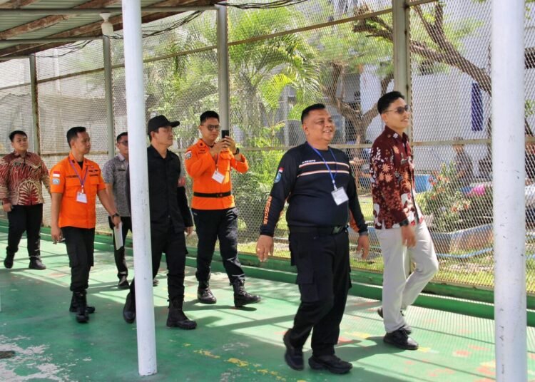 Lapas Bengkulu, BASARNAS Bengkulu, Kesiapsiagaan Bencana, Simulasi Bencana, Mitigasi Bencana, Pengamanan Lapas, KPLP, Evakuasi Darurat