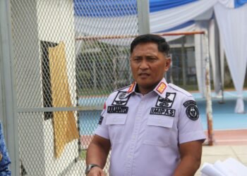 Lapas Bengkulu, Kalapas Bengkulu, Tasyakuran Kemenimipas, HUT Kemenimipas, Julianto Budhi Prasetyono, Karutan Bengkulu, Lapas Perempuan Bengkulu, Sinergi Pemasyarakatan, Persiapan Acara, Lapangan Tenis Bengkulu