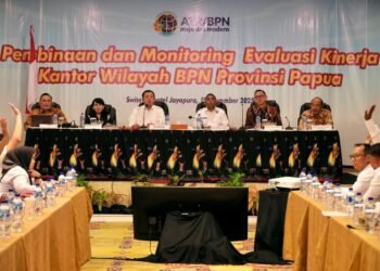 Pembinaan di Kanwil BPN Provinsi Papua, Menteri Nusron Perkuat Layanan Pertanahan: Semakin Sederhana, Semakin Baik