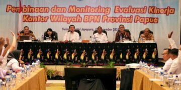 Pembinaan di Kanwil BPN Provinsi Papua, Menteri Nusron Perkuat Layanan Pertanahan: Semakin Sederhana, Semakin Baik