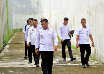 Lapas Bengkulu Pastikan Brandgang Bebas Celah Kerawanan Keamanan 48 Lapas Bengkulu, Penguatan Keamanan, Brandgang, Deteksi Dini, Zona Steril, Julianto Budhi Prasetyono, Hilmawan Indra Waskito, ADM Kamtib, Keamanan Pemasyarakatan, Kemenkumham Bengkulu