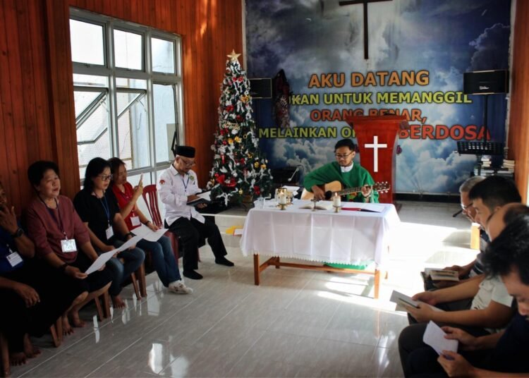 Lapas Bengkulu, Pembinaan Rohani, Pembinaan WBP, Penyuluh Katolik, Gereja Katolik, Perayaan Ekaristi, Kemenag Bengkulu, Gereja Getsmani, Reintegrasi Sosial