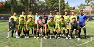 Lapas Bengkulu, Labring FC, Mini Soccer Bengkulu, Pertandingan Persahabatan, Petugas Pemasyarakatan, Kanwil Ditjenpas Bengkulu, Rutan Bengkulu, Sinergi Instansi