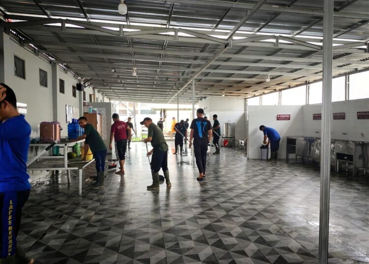 Lapas Bengkulu, Dapur Elok, Kebersihan Dapur, Higiene Sanitasi, Sertifikasi Halal, Pemasyarakatan, Kemenkumham, Bengkulu, Pelayanan Makanan, Keamanan Pangan