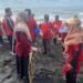 Wujud Penerapan Madrasah Adiwiyata: MTs N 6 Bantul Gelar Aksi Bersih Pantai 54 MTs N 6 Bantul