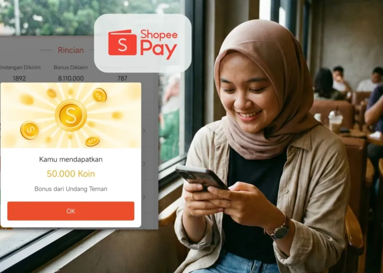 cara memasukkan kode referral shopeepay