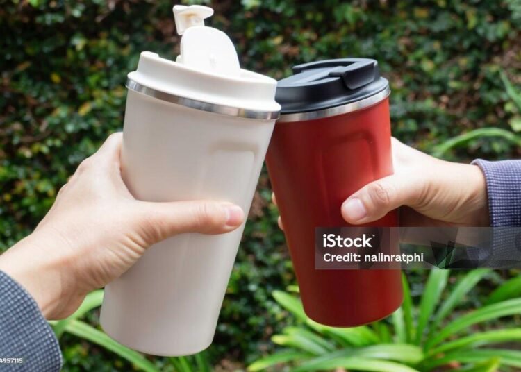 Personal tumbler for travel, istock photo