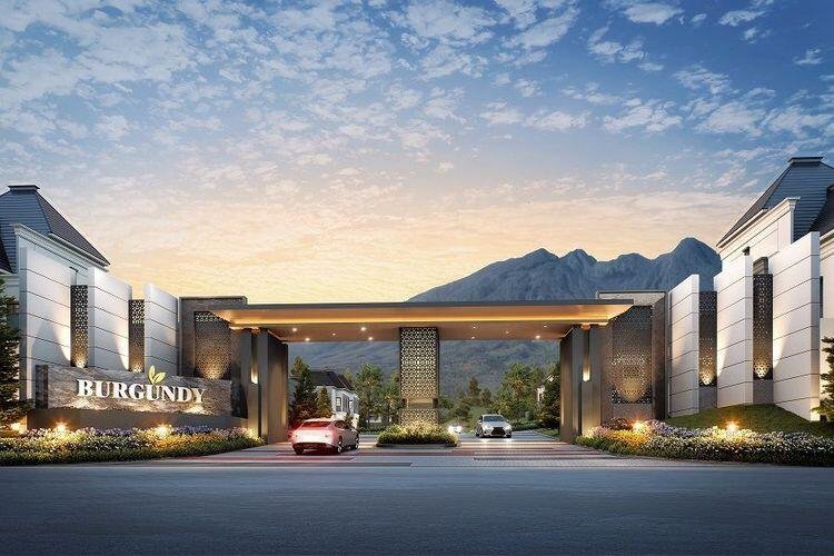 Klaster Burgundy Rancamaya dengan Panorama Gunung Salak dan Gunung Gede Pangrango 46 Klaster Burgundy Rancamaya