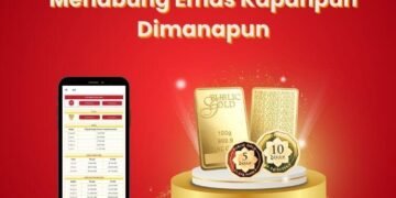 Menabung emas dimana saja (Sumber: Dok. Pribadi)