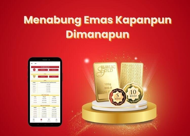 Public Gold Digitalisasi Tabungan Emas: Kemudahan Membangun Aset Finansial Hanya dalam Genggaman, Kapan Saja, Dimana Saja 46 Menabung emas dimana saja (Sumber: Dok. Pribadi)