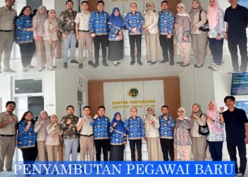 penyambutan kasubag dan kasi 2