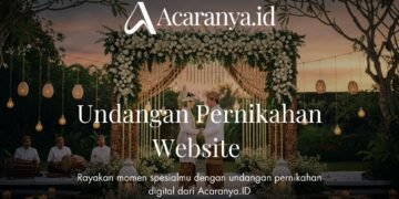 undangan pernikahan website acaranya id