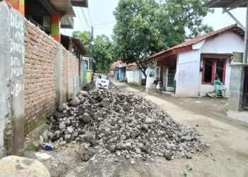 Perbaikan Jalan di Desa Japurabakti