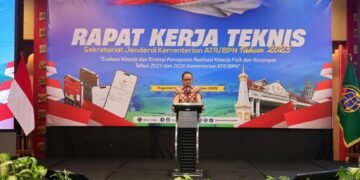 Dirjen PHPT Kementerian ATR/BPN: Tata Usaha Bukan Sekadar Administrasi, tapi Pengendali SOP