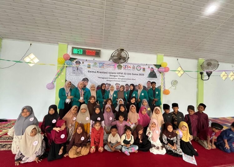 Mahasiswa KPM 33 UIN Suna Dorong Kreativitas Anak - Anak Melalui Gema Prestasi Islami di Desa Mulieng Manyang 46 islam