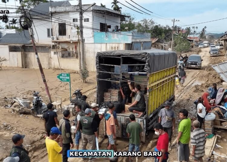 WIKA Beton Bersama BUMN Peduli Gerak Cepat Bantu Korban Banjir & Longsor