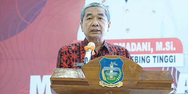 Erwin Suheri Damanik Sekda Kota Tebing Tinggi