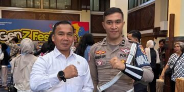 Bripda Ananda Rafi viral lewat konten edukasi tertib berlalu lintas, kini masuk jajaran artis Jwara Creative. (Dok. Istimewa)