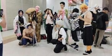 Foto Bersama Para Cosplayer pada Event Ultra Games