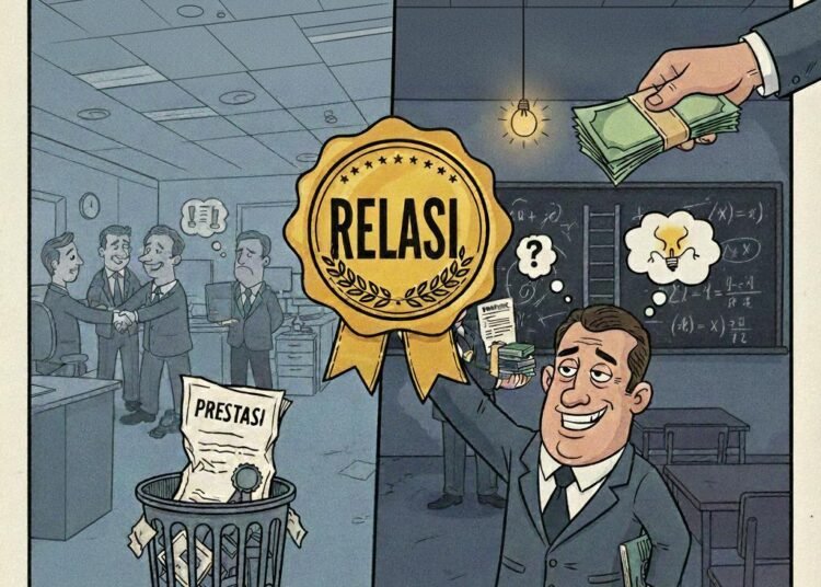 Ketika Relasi Lebih Laku daripada Prestasi