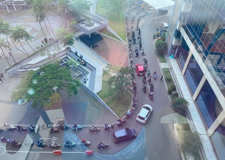 Kondisi Antrian Kendandaraan