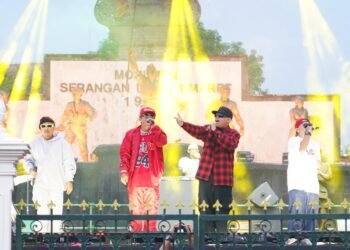 Panggung Hakordia 2025 yang berada di Monumen Serangan Umum 1 Maret Titik 0 Kota Yogyakarta (Doc.KPK)