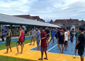 Lapas Arga Makmur Gelar Senam Sehat untuk Tingkatkan Kebugaran dan Semangat WBP 54 IMG 20251208 WA0011