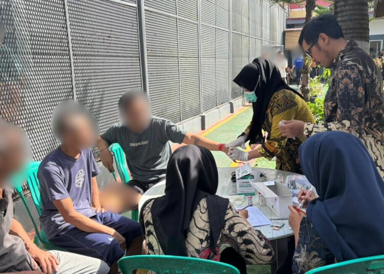 Warga Binaan Rutan Bengkulu Ikuti Pelayanan Cek Kesehatan Rutin 46 rutan bengkulu