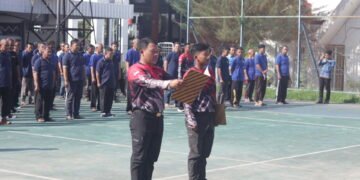 Warga Binaan Lapas Semarang Jadi Petugas Upacara Kesadaran Berbangsa