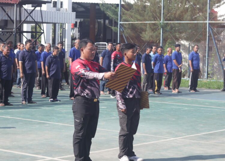 Warga Binaan Lapas Semarang Jadi Petugas Upacara Kesadaran Berbangsa