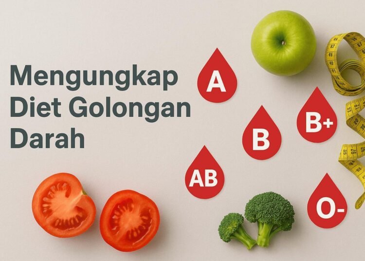 Ilustrasi Makanan Sehat dan Golongan Darah