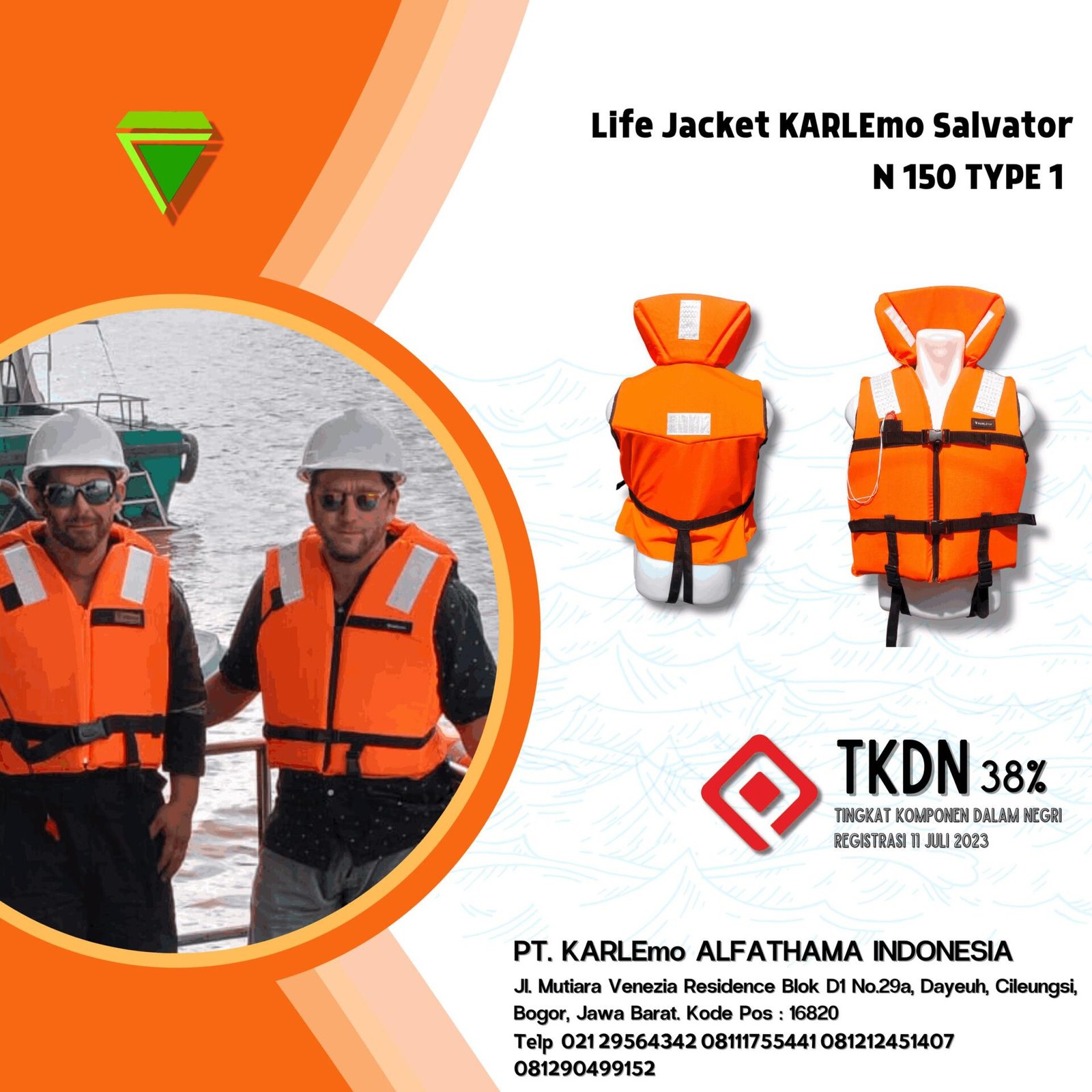 Life Jacket KARLEmo SALVATOR 11zon