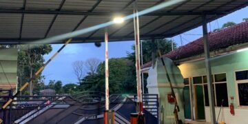 Pemasangan Palang Parkir Otomatis MSM Parking 1