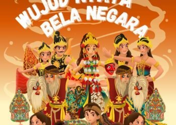 Cinta Tanah Air, Wujud Nyata Bela Negara Melalui Pelestarian Budaya 48 Poster Pemilihan Ketua Osis Ilustratif Cokelat dan Krem 1