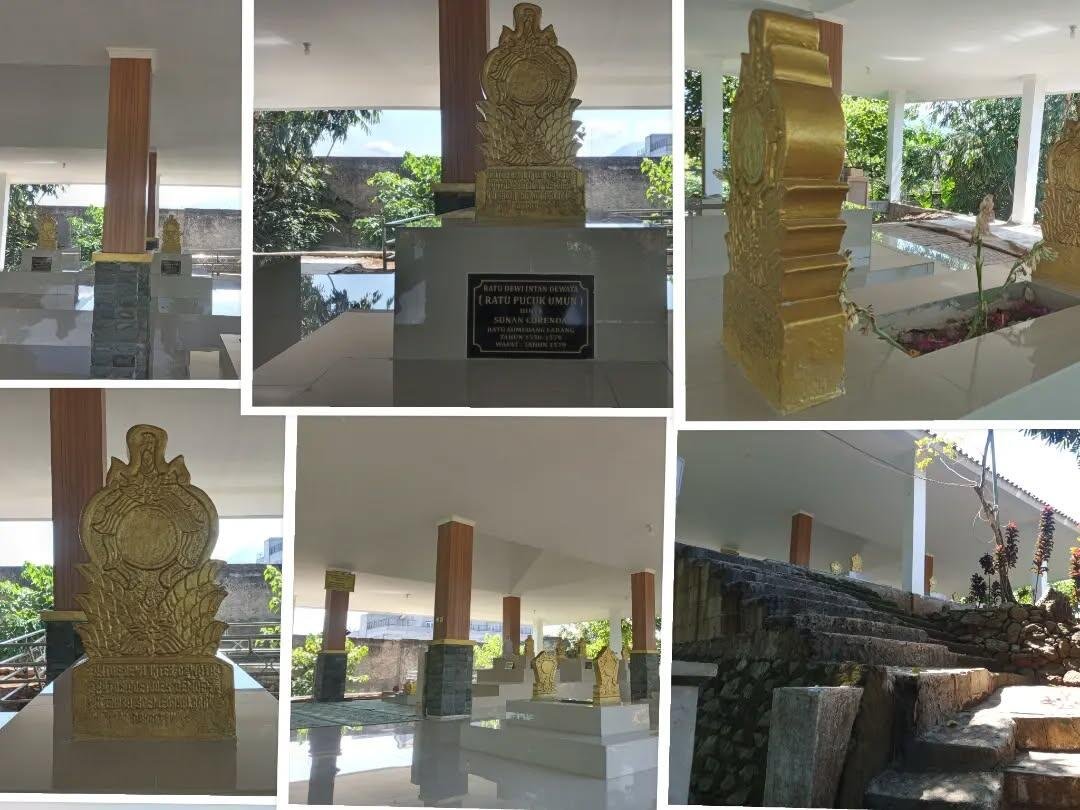 Pucuk Makam Ratu Umun Sumber : IG@makamindo