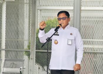 Lapas Bengkulu, Apel Pagi, Disiplin ASN, Integritas ASN, Peserta Magang, Julianto Budhi Prasetyono, Pembinaan Pegawai, Etika Kerja