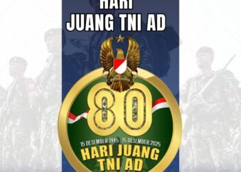 Keluarga Besar Lapas Perempuan Kelas IIB Bengkulu Mengucapkan Selamat Hari Juang TNI AD Ke-80