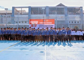 Lapas Bengkulu, Hari Bela Negara, Bela Negara 2025, Pemasyarakatan, Kemenimipas, Upacara Nasional, ASN Pemasyarakatan, Indonesia Maju