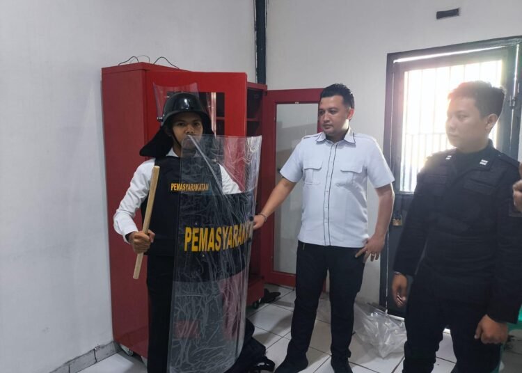 Perkuat Pengamanan, P2U Rutan Bengkulu Terima Inventaris PHH 46 PHH