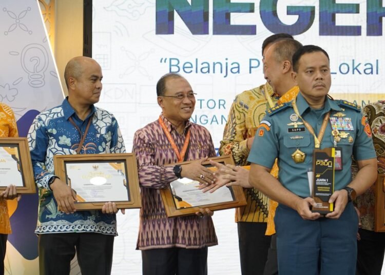 Serap 96% Anggaran Menggunakan Produk Dalam Negeri, Kementerian ATR/BPN Raih Peringkat 3 P2DN dari Kemenperin