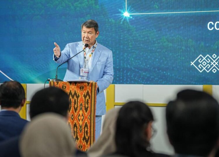 Utusan Khusus Presiden RI Bidang Iklim dan Energi, Hashim S. Djojohadikusumo, saat menghadiri COP30 di Belém, Brasil.