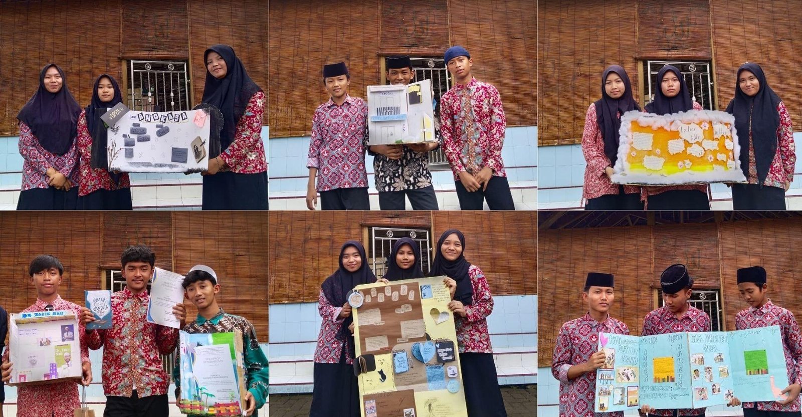 Hasil Karya Poster Literasi Siswa