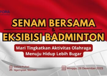 Didukung Kemenpora RI, Kegiatan Senam Bersama dan Eksibisi Badminton Dorong Peningkatan Partisipasi Olahraga Masyarakat 46 senam bersama Eksibisi Badminton