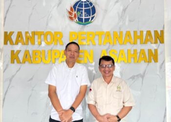 Kepala Kantor Pertanahan Kabupaten Asahan Terima Kunjungan Kerja Rektor UNA