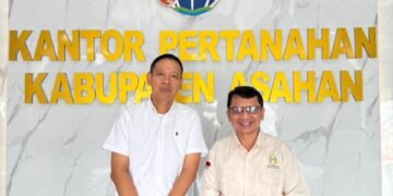 Kepala Kantor Pertanahan Kabupaten Asahan Terima Kunjungan Kerja Rektor UNA