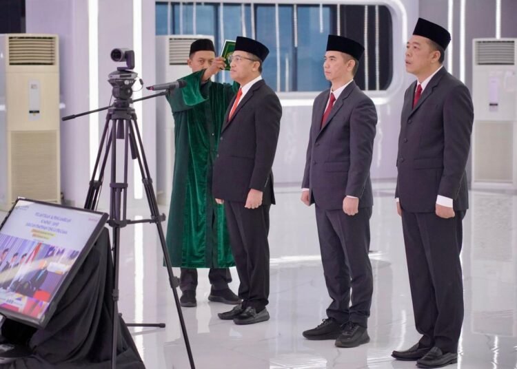 Lantik JPT Pratama Kementerian ATR/BPN, Menteri Nusron: Tour of Duty untuk Cegah Moral Hazard