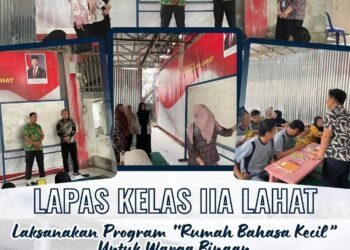 Lapas Kelas IIA Lahat Laksanakan Program Rumah Bahasa Kecil bagi Warga Binaan 46 Belajar Inggris Lapas Lahat