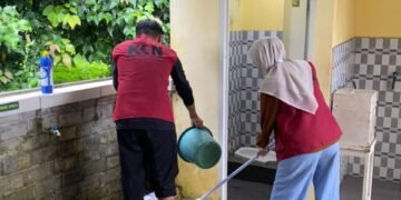 Pelaksanaan awal program GEMANTIK oleh KKN Panglawungan STAI Sadra bersama DKM Al-Mahmud, Kelurahan Duren Seribu, Kota Depok.