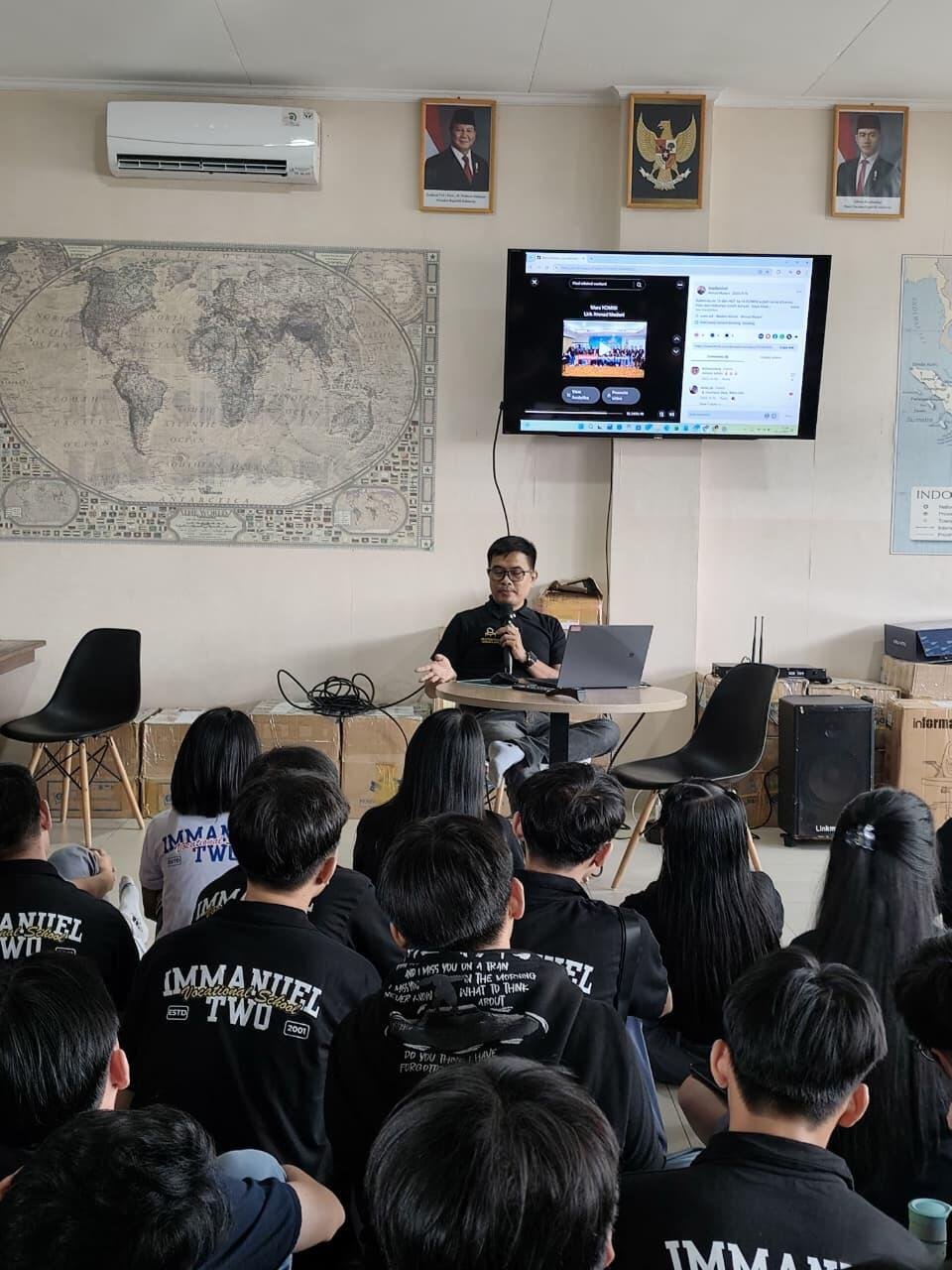 Gelar UKK Tahun Ketiga, KOMISI Bekali Siswa SMK Immanuel Skill Live Streaming hingga Business Model Canvas 48 IMG 20260116 WA0027
